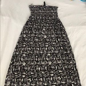 H&M Patterned Maxi Dress - Altered
